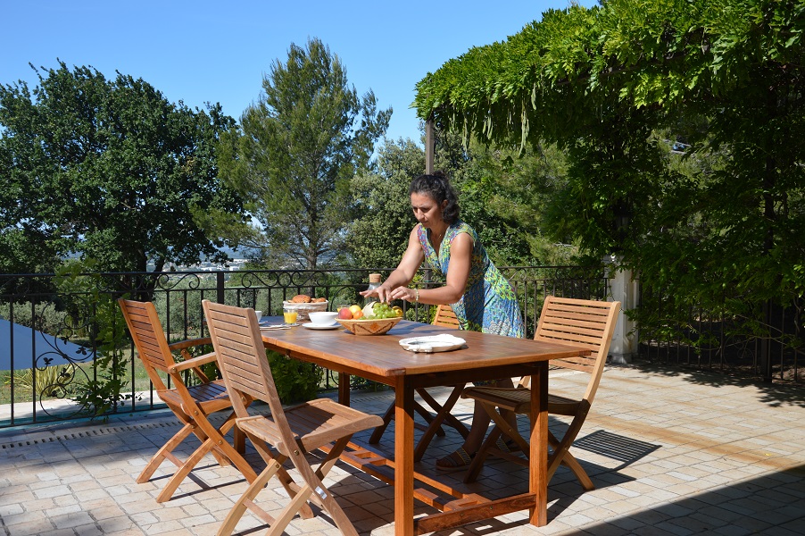 Préparation du petit déjeuner